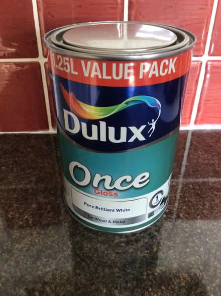 Photo of free Open tin of Brilliant White Gloss (Noctorum CH43) #1