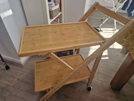Photo of free Folding bamboo trolley. (Telford and Wrekin TF4) #1
