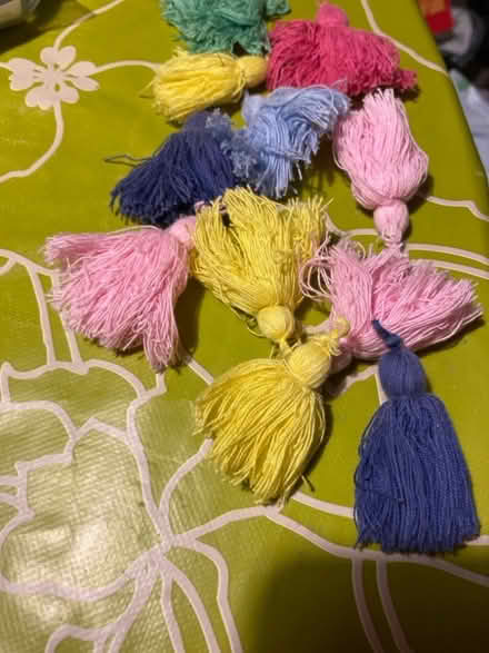 Photo of free Assorted Cotton Tassels (CT11) #1