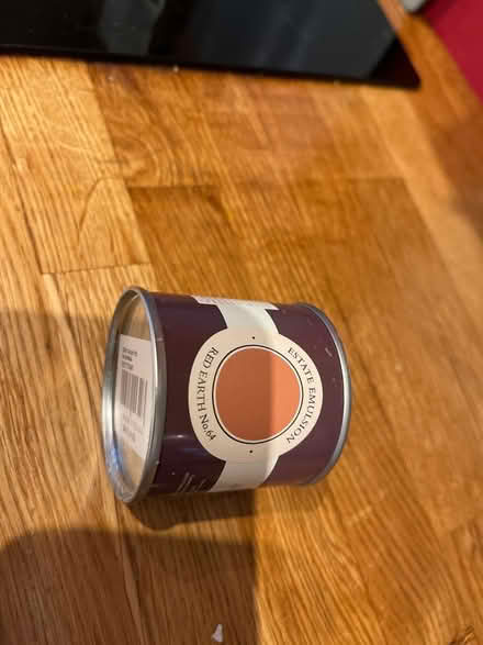Photo of free Farrow and ball taster pot for red earth no 64 (Jordanhill G13) #1