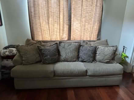 Photo of free Couch & Loveseat/Ottoman (Melinda Rd and Santa Marg Pkwy) #1