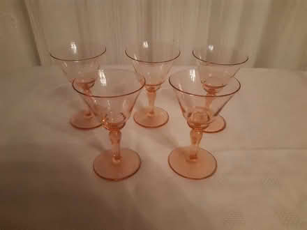 Photo of free Small Pink Drinking Glasses (Cromford DE4) #1