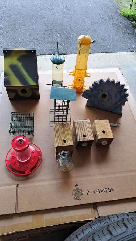 Photo of free Bird feeders/houses, bee traps (Off of Rt 206 and Triangle Rd) #1