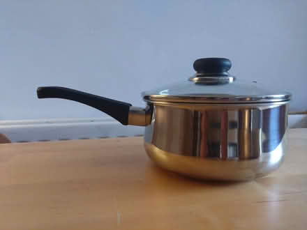 Photo of free Two matching stainless steel cooking pots (BT17) #1