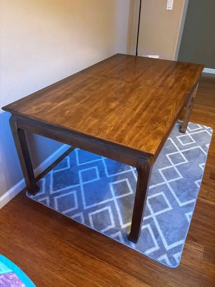 Photo of free Wood dining table (West Sacramento) #2