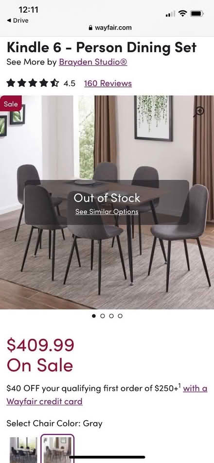 Photo of free 6 chair dining table (Windsor Road) #1