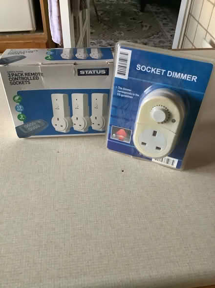 Photo of free 3 remote controlled, 1 dimmer socket (Balerno EH14) #1