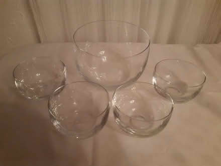 Photo of free Dessert Bowl Set - crystal glass (Cromford DE4) #1