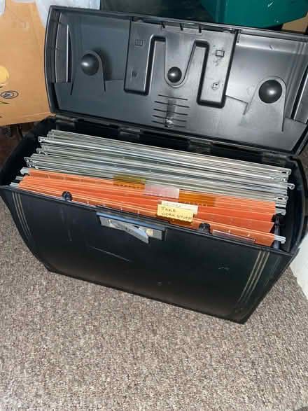 Photo of free Filing box black (Beaumont LA1) #2