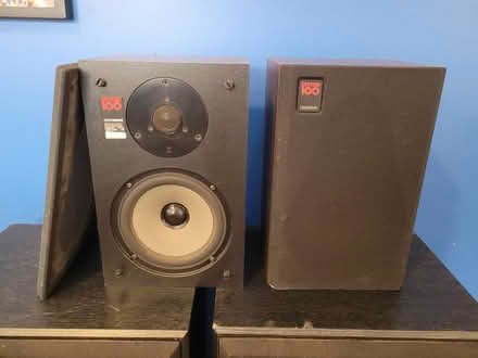 Photo of free Bookshelf Speakers (Leslieville) #1