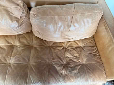 Photo of free West elm leather sectional (Noe valley) #2