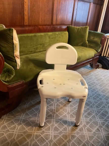 Photo of free Plastic shower chair (Park Slope) #1