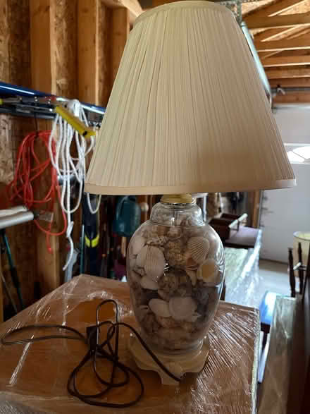 Photo of free Seashell lamp (Pinckney) #1