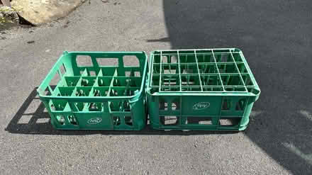 Photo of free Plastic milk crates (Bingley BD16) #2