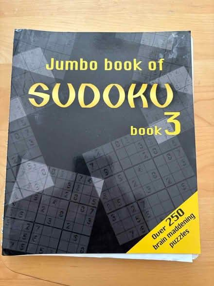 Photo of free Jumbo Sudoku book (Aurora near Eola & NY) #1