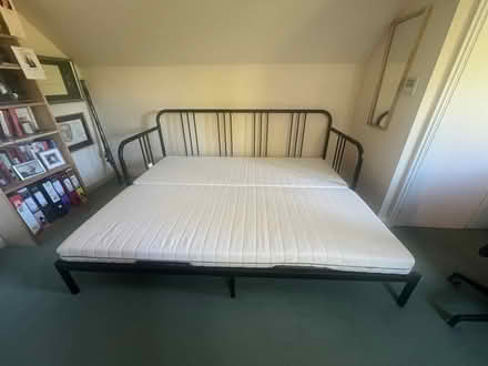 Photo of free Metal Sofabed (Boughrood, Powys LD3 0YX) #2