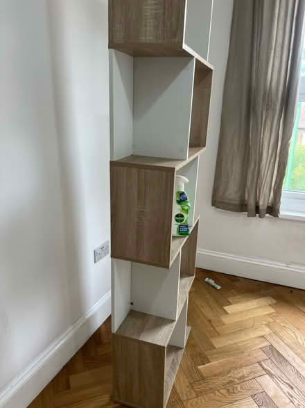 Photo of free Modern Wooden Bookshelf (near Leytonstone station E11 3) #4