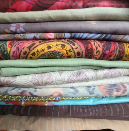 Photo of free craft fabrics (Elton Green CH2) #3