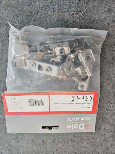 Photo of free Pair of kitchen cupboard hinges - soft close (Wandsworth Common SW11) #1