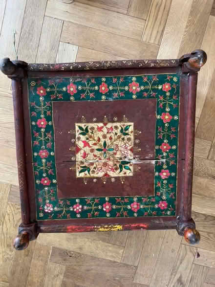 Photo of free Vintage Hand-painted Side Table (near Leytonstone station E11 3) #1