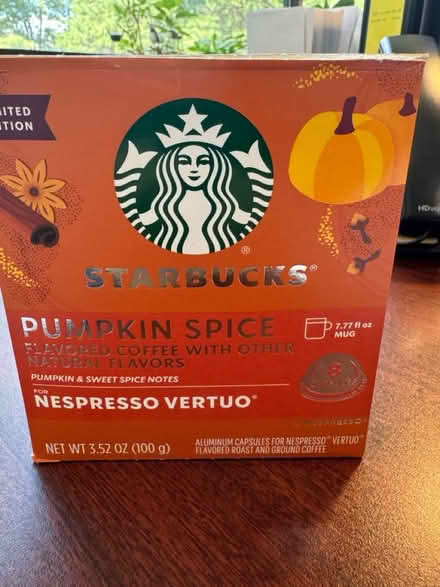 Photo of free Nespresso Starbucks VERTUO (NE Vienna) #1