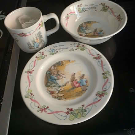 Photo of free Vintage Wedgwood Peter rabbit childs set (Clive Vale TN35) #1
