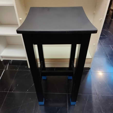 Photo of free Black Square Heavy Bar Stool (Victory Heights, North Seattle) #1