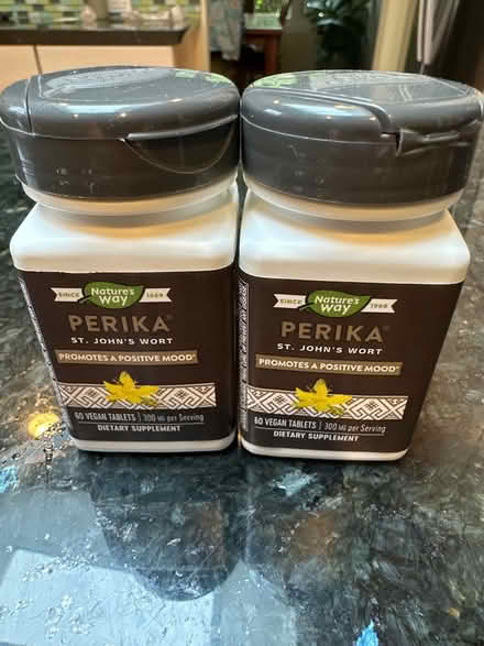 Photo of free 2 bottles St John’s Wort/Perika (Redwood City near Sequoia Hosp) #1