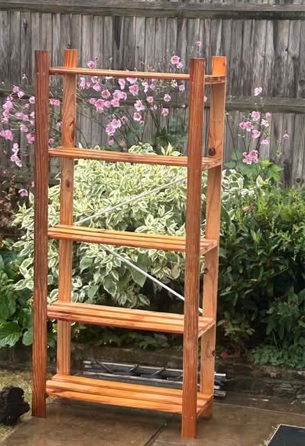 Photo of free Lovely wooden bookcase (GU1) #1