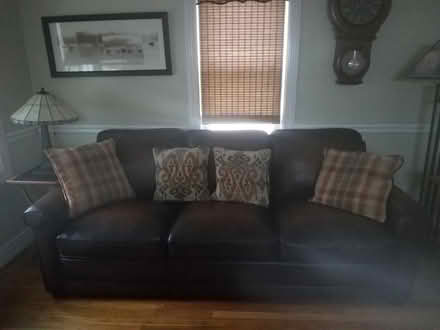 Photo of free Leather Sofa (Chelmsford MA) #1