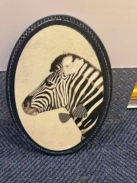 Photo of free Zebra hanging artwork (South Slope) #1
