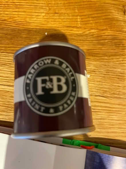 Photo of free Farrow and ball taster pot for red earth no 64 (Jordanhill G13) #3