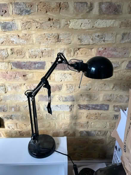 Photo of free IKEA Black desk lamp (near Leytonstone station E11 3) #1