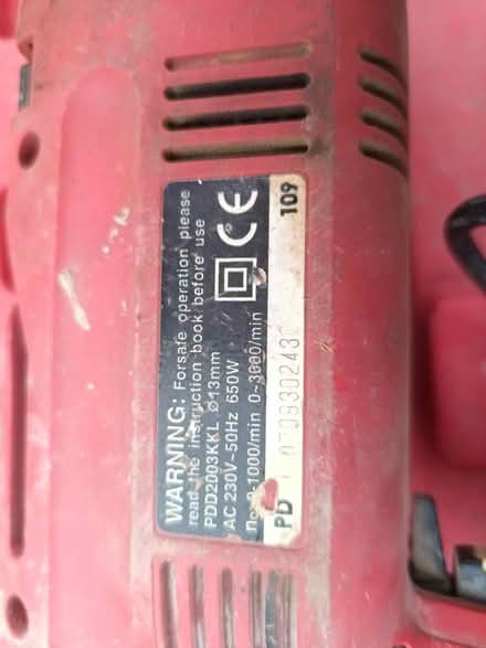 Photo of free Hammer drill (Ifton Heath SY11) #3