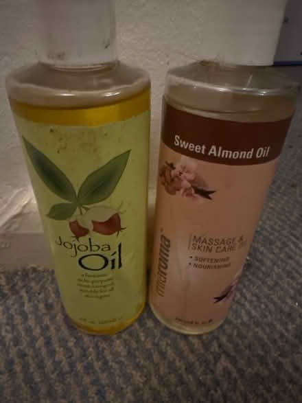Photo of free Jojoba oil and sweet almond oil (Ashford TW15) #1