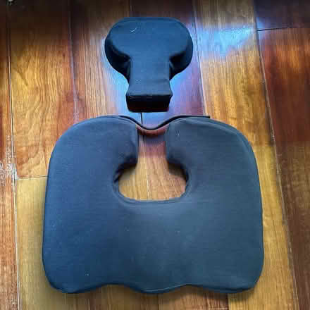 Photo of free Foam Coccyx Cushion, Blue (Davis Square, Somerville) #1