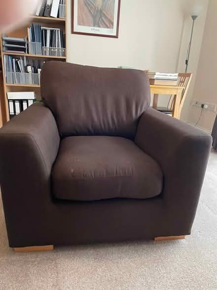 Photo of free Brown armchair (Cambridge CB4) #2