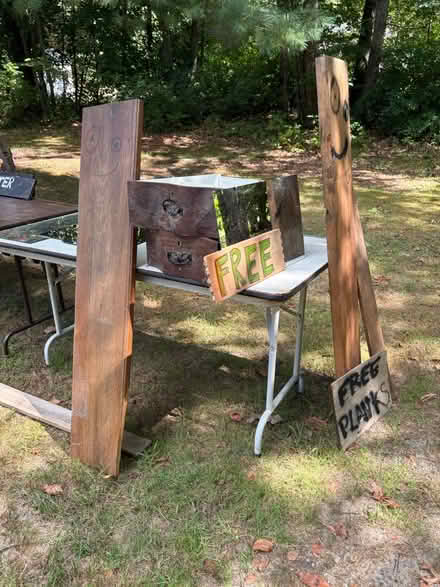 Photo of free Wood planks (Hanson, Massachusetts) #1