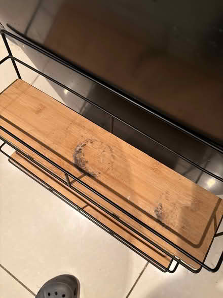 Photo of free coats hanger with 2 mini shelfs (East Acton W3) #3
