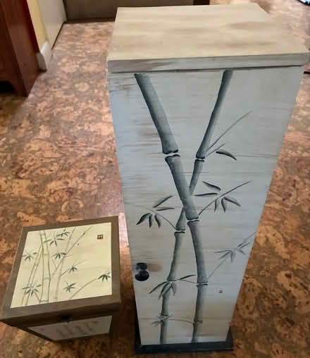 Photo of free Bathroom storage set (west Cupertino) #1