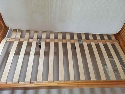 Photo of free Pine Double Bed and Mattress (HR6 area) #3