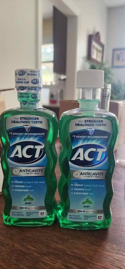 Photo of free Act mouthwash - 2 bottlea (Colfax & Quebec area) #1
