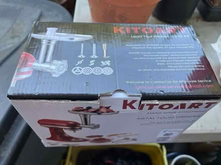 Photo of free Meat grinder for Kitchen Aid stand (Mountain View nr train station) #1