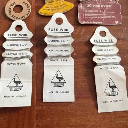 Photo of free Vintage Fusewire cards ephemera (Prenton CH42) #3