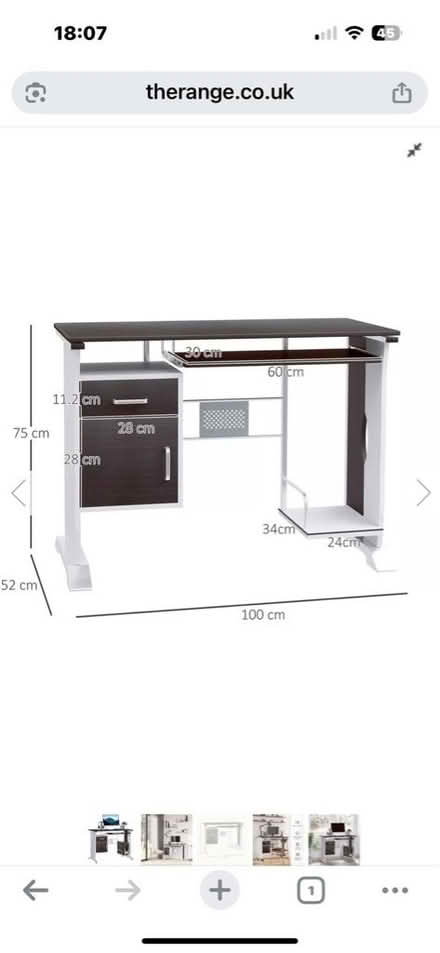 Photo of free Desk (High Green S35) #2