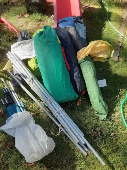 Photo of free Tents, poles, stakes campong (Jamaica Plain) #1