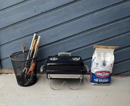 Photo of free Charcoal grill and accessories (Wonderland Hill, Boulder) #1