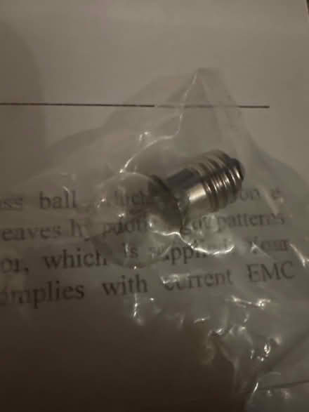 Photo of free 12v/5 watt E10 long life bulb (Ashford TW15) #1