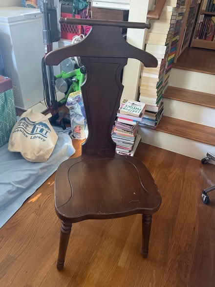 Photo of free Wooden chair (East Arlington) #1