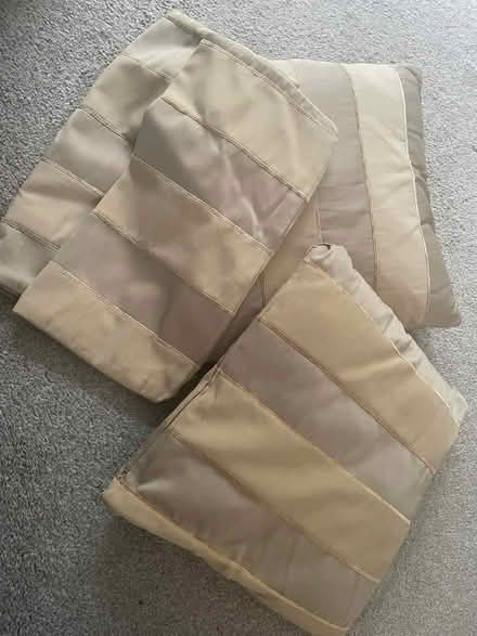 Photo of free 2 cushions plus 2 cushion covers (Longbarn WA2) #2